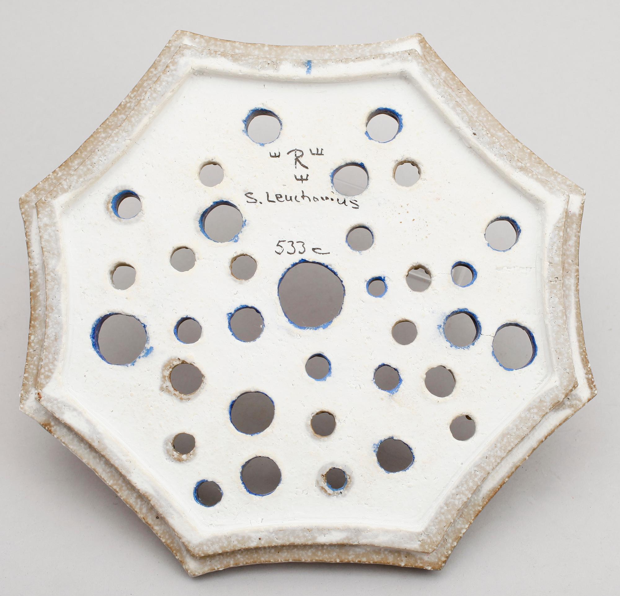 VÄGGRELIEF, stengods, Sylvia Leuchovius, Rörstrand.