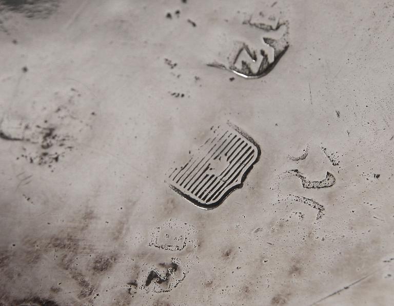 STOP, försilvrat tenn. Zadoch Bergenholtz (1793-1820/25) Vimmerby.