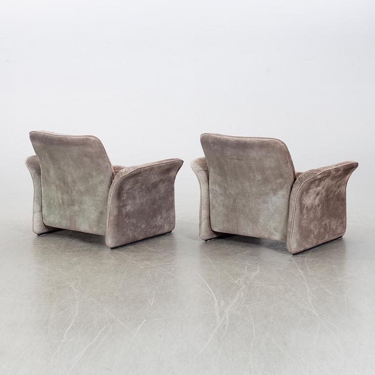 A PAIR OF CHAIRS, "DS 50"; De Sede, 1970's.