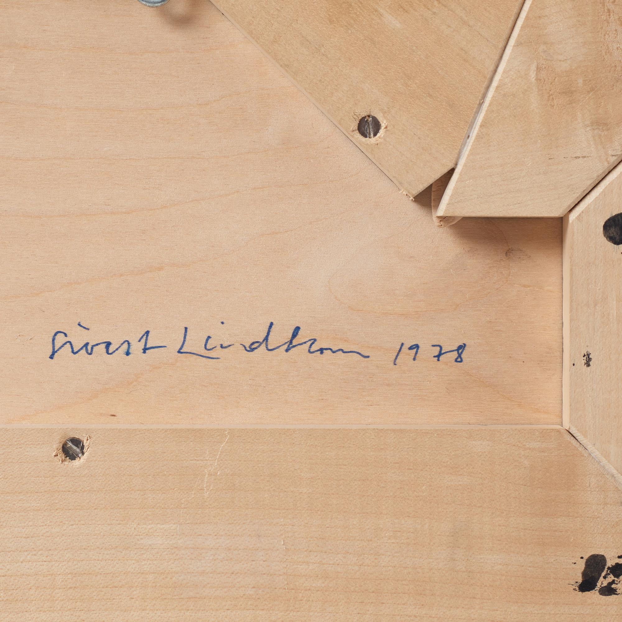 Sivert Lindblom, "Människa mot vitt".