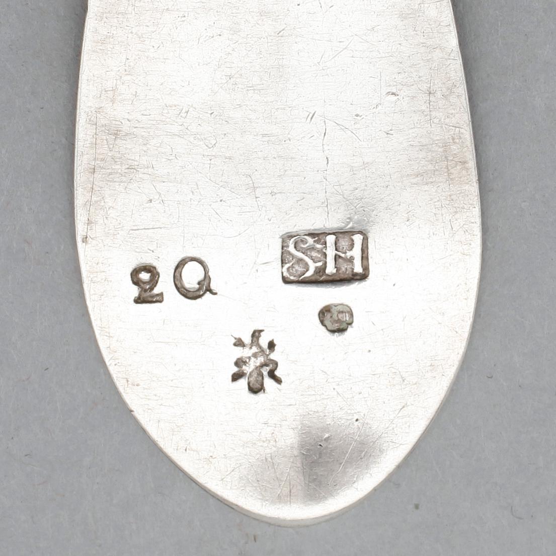 SOPPSLEV OCH MATSKED, silver, Stephan Halling, Örebro 1791/1798.