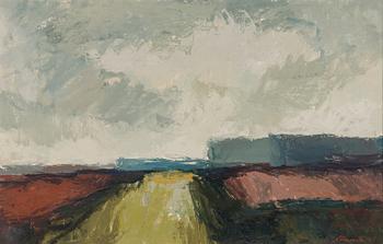 Juhan Nömmik, olja på pannå, signerad och daterad -65.