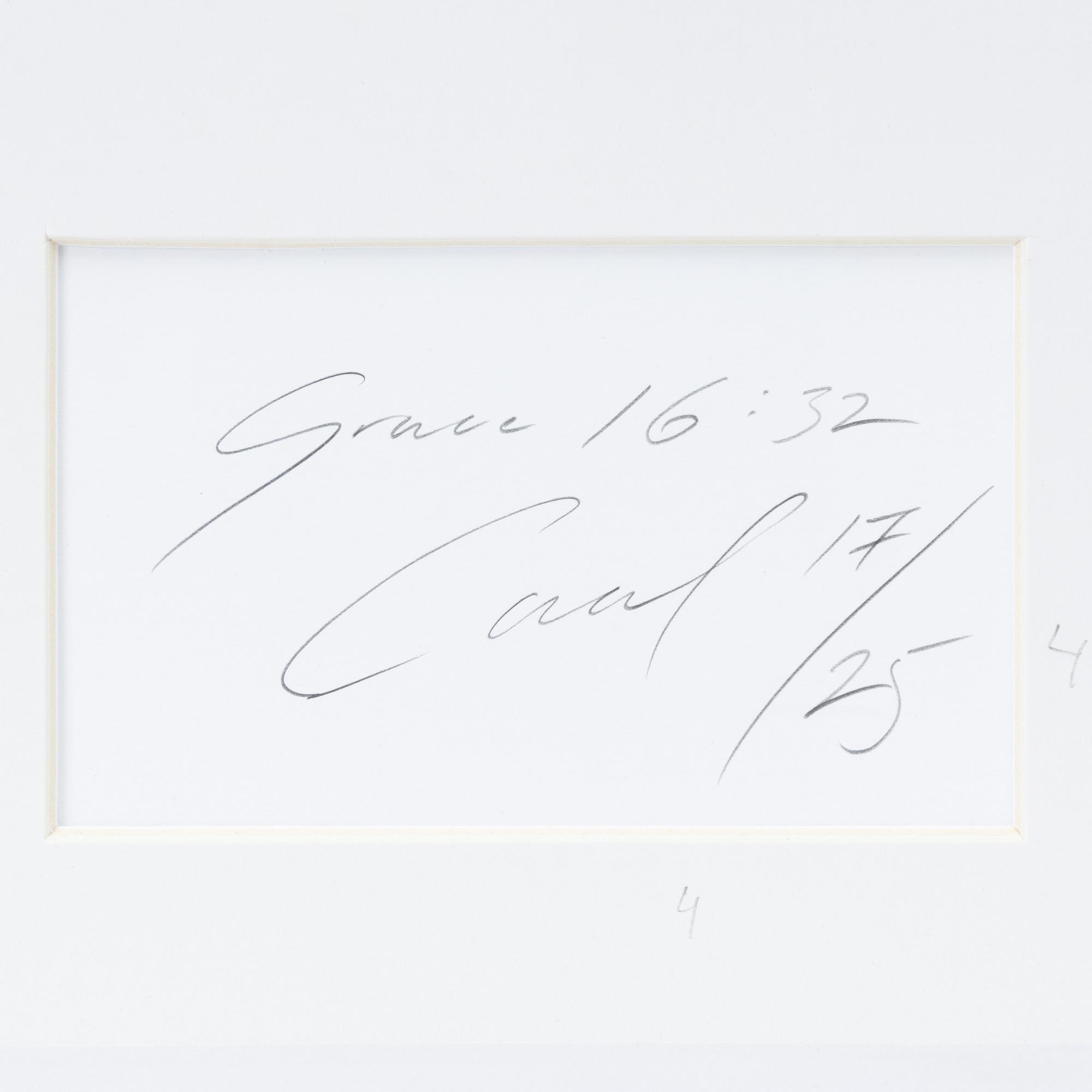 Carl Axel Andreas Lundberg, "Grace, 16:32".