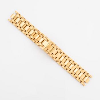 Cartier wrist watch bracelet, 18K gold.