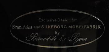 BARSKÅP MED KYLSKÅP, design Bernadotte & Björn, Scan-Atlas and Silkeborg Mobelfabrik, Danmark, 1960-ta.