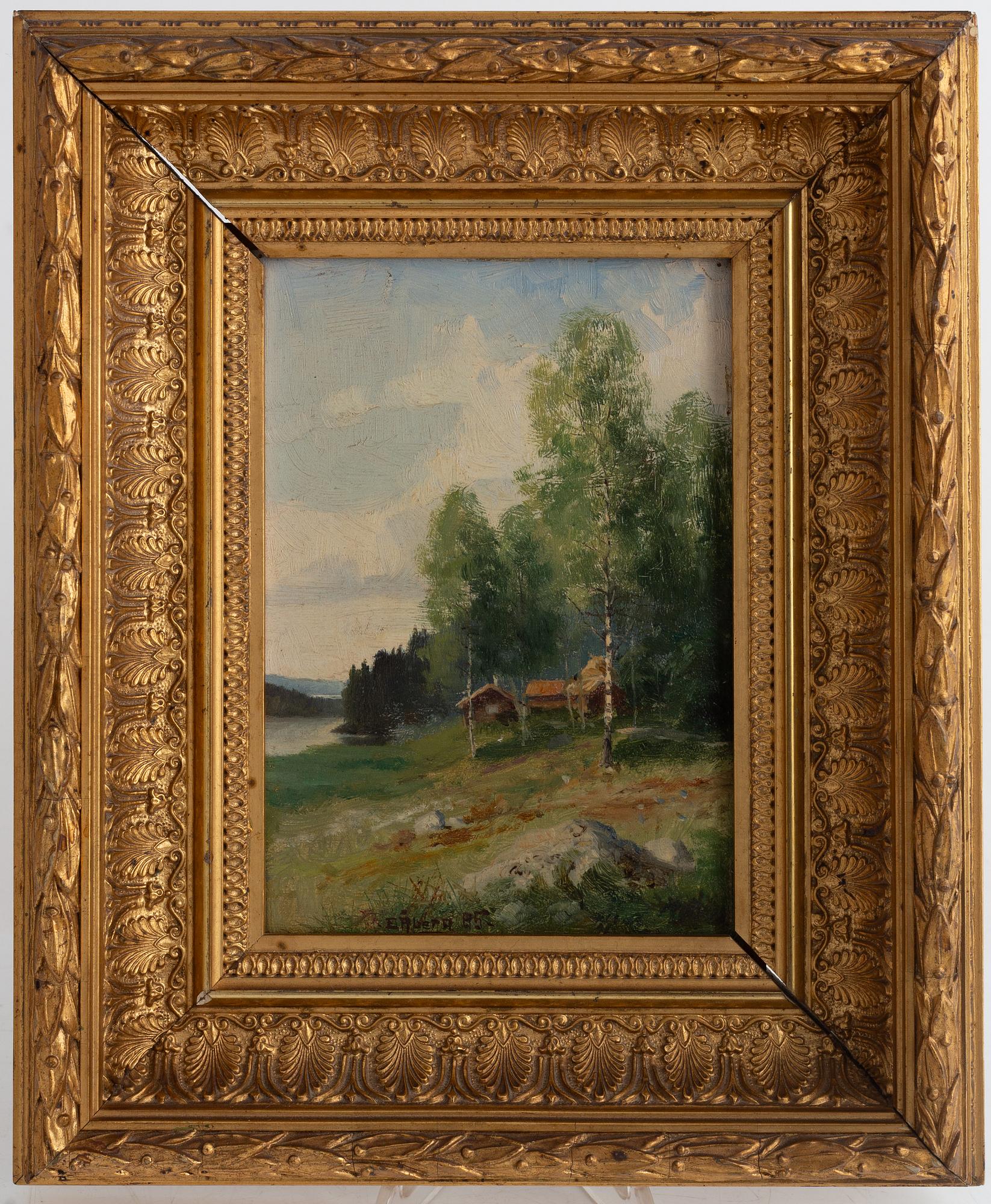 Emil Åberg, Landskap, ett par.