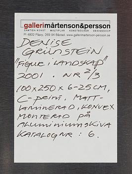 Denise Grünstein, "Figur i landskap #6", 2001.