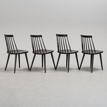 A set of four 'Pinocchio' chairs by Yngve Ekström.