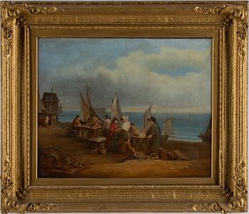 WILLIAM SHAYER, in the manner of, oil on canvas, signed.