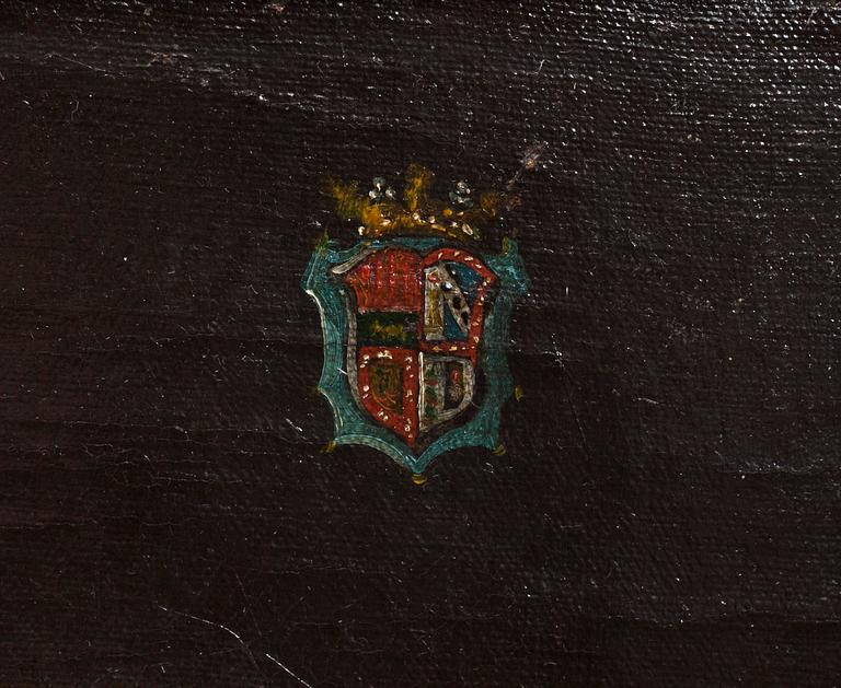 OKÄND KONSTNÄR, oljor, ett par. Nordeuropa, 1800-talets första hälft.