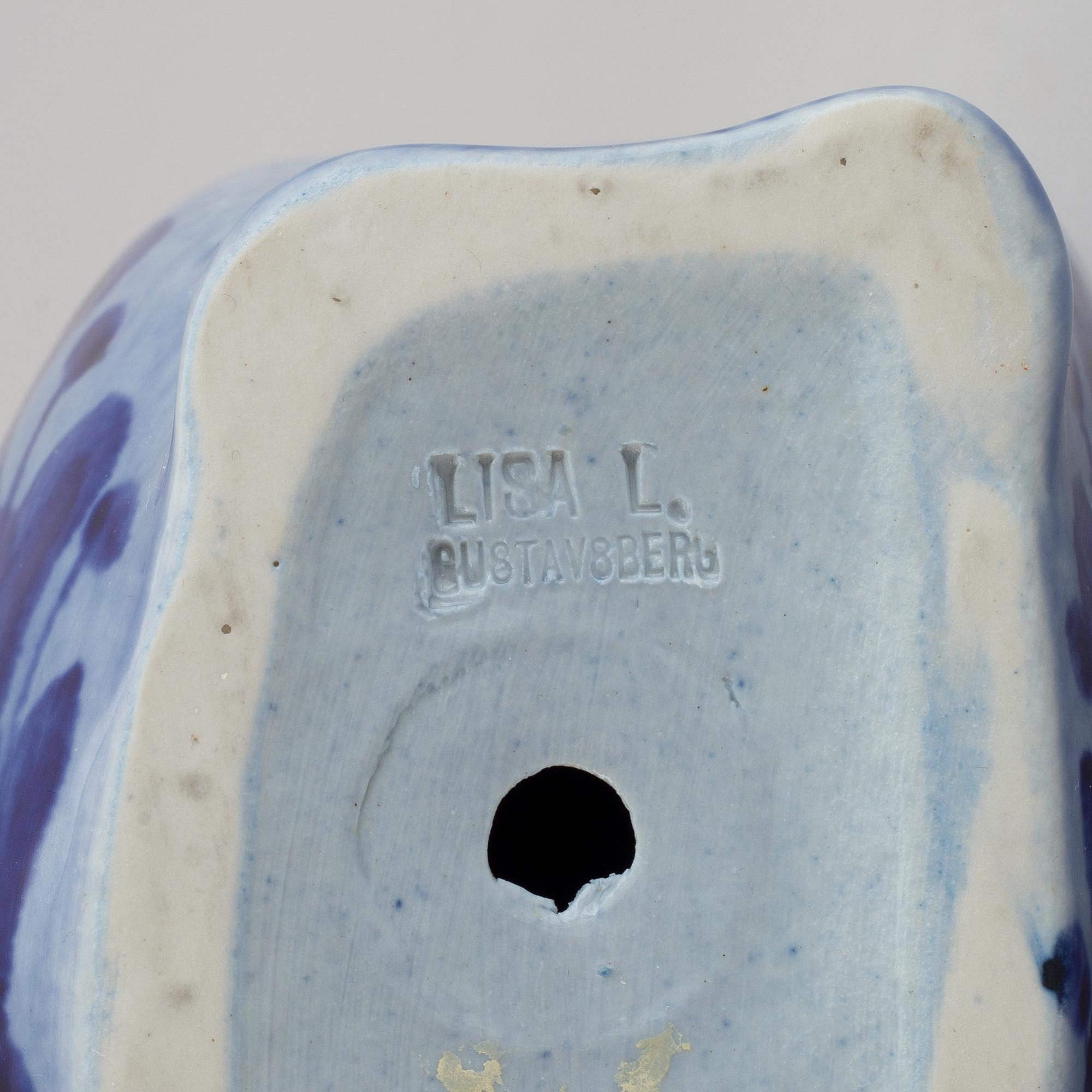 Lisa Larson, four stoneware figurines, Gustavsberg.