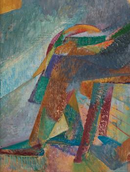 Greta Knutson-Tzara, Seated woman.