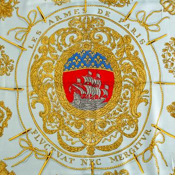 A silk Hèrmes scarf France later part of the 20th century.