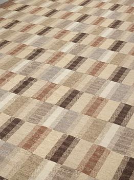 Brita Grahn, A CARPET, flat weave, ca 879,5 x 355 cm, signed B Grahn (Brita Grahn).