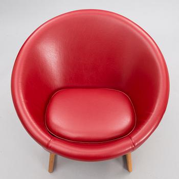 Kurt Østervig, A 1950s Danish '57A' lounge chair for  Rolschau Møbler.