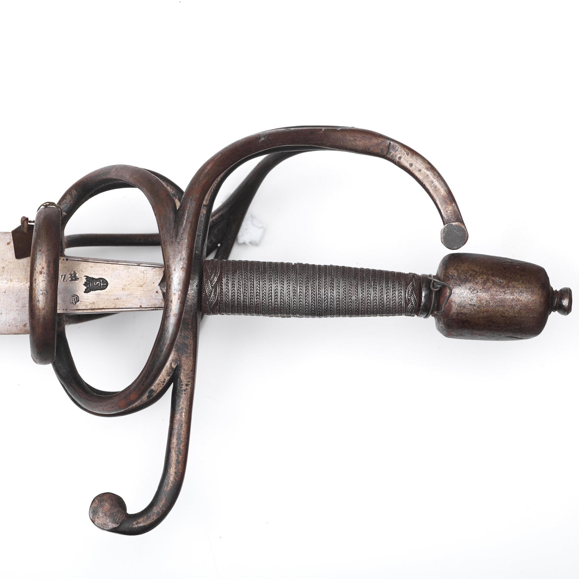 Sword, Wolfgang Stantler, Swordsmith, Münich, beginning of the 17th century.