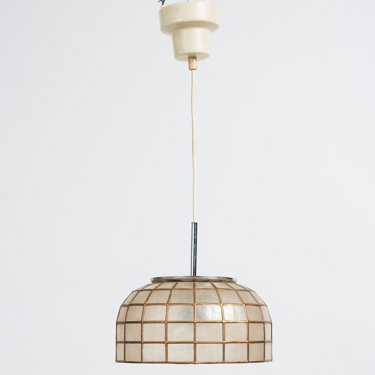 Anders Pehrson, a "Knubbling Special", ceiling lamp, executed in a limited edition of ca 10 exemples, ateljé Lyktan, 1970s.