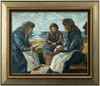 Boris Ninemae, Joy over the gifts of the sea.