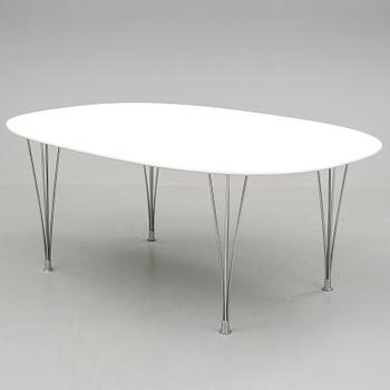 BORD, "Superellips", Bruno Mathsson och Piet Hein, Fritz Hansen, Danmark, 1900-talets andra hälft.