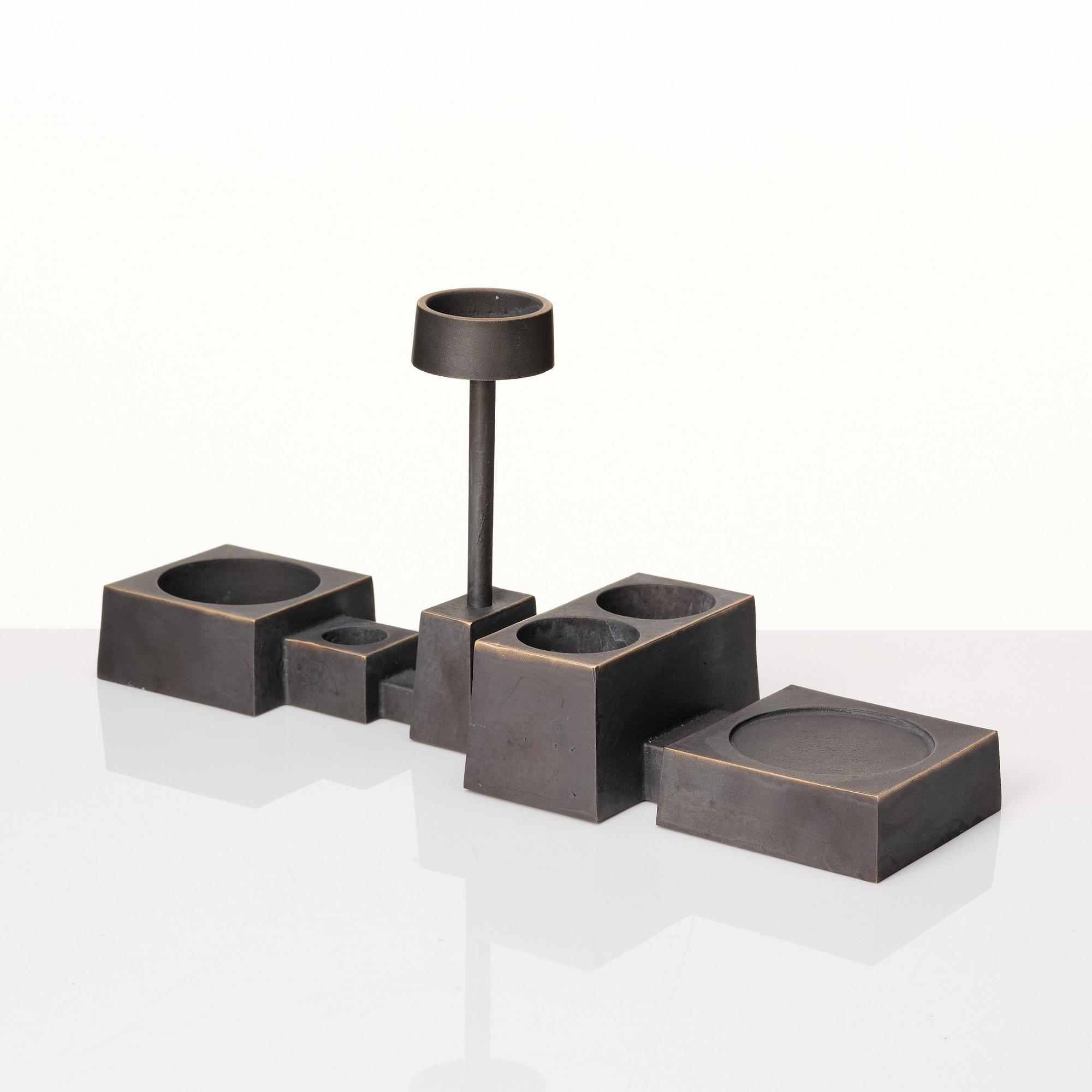 FOLKFORM, "Candle Collage", candle holder, ed. 17/25, Studio Folkform, 2010.