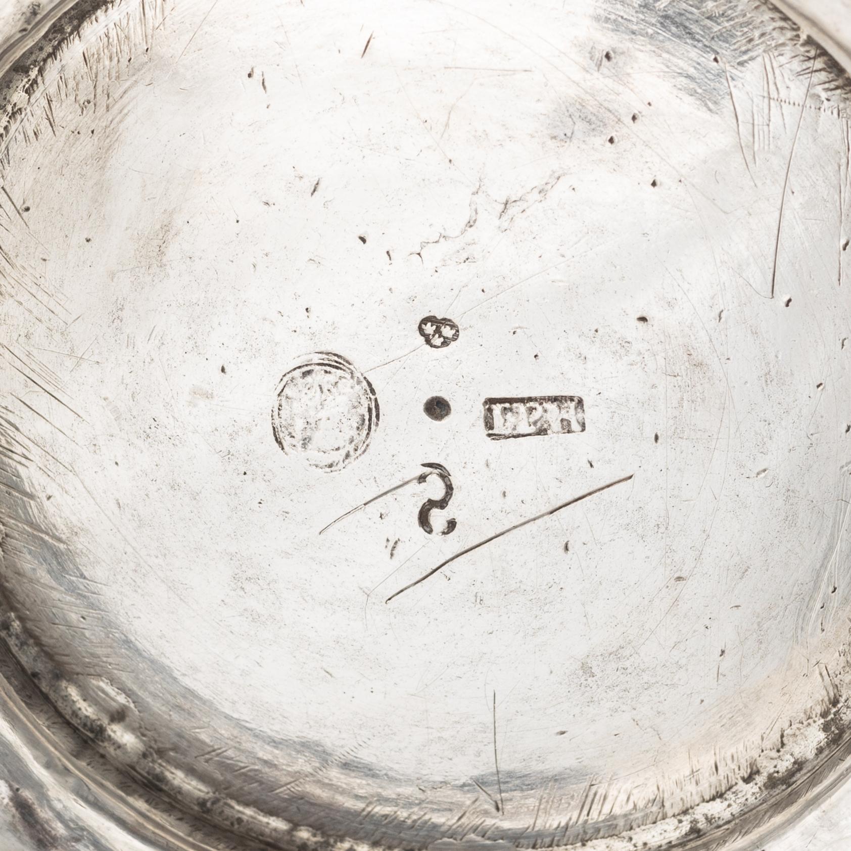 JP Kraak, bägare, silver, Falkenberg 1776.
