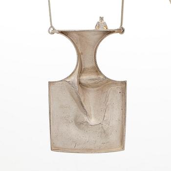 Björn Weckström, halsband "Barbarella", sterling silver, Lapponia 1972.