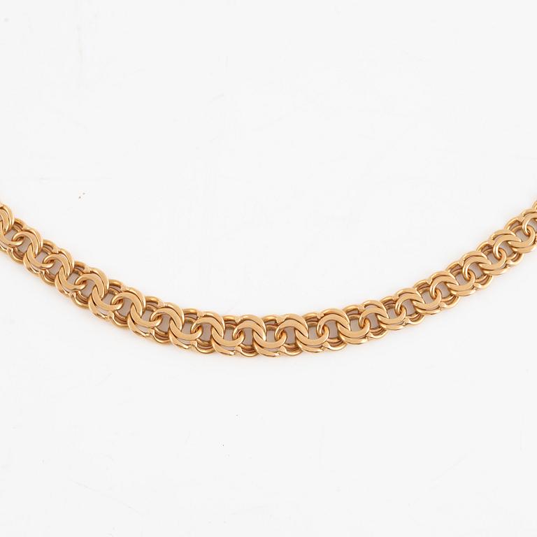 Collier, 18 k guld.