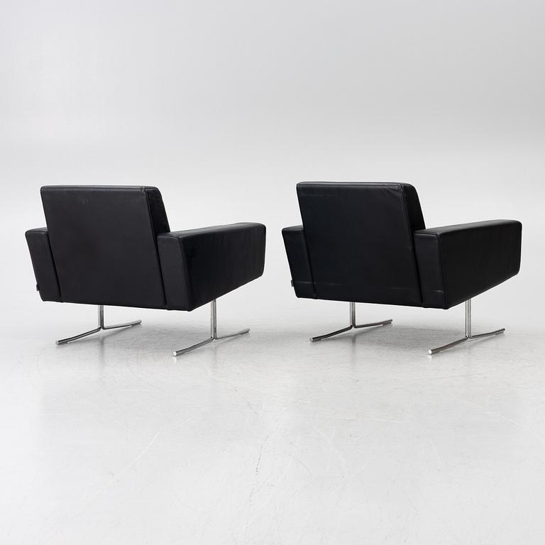 Armchairs, a pair, Danerka, Denmark.