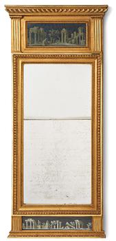 87. Spegel, Stockholmsarbete, 1700-talets slut, Sengustaviansk.