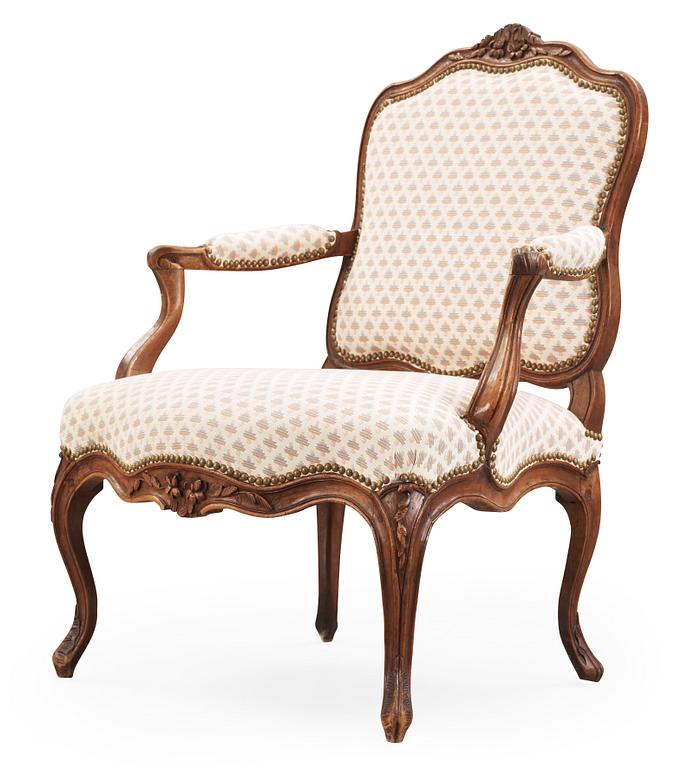 A Louis XV 18th century armchair.