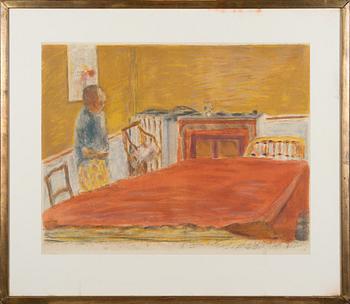 PIERRE BONNARD,  "LE TAPIS ROUGE".