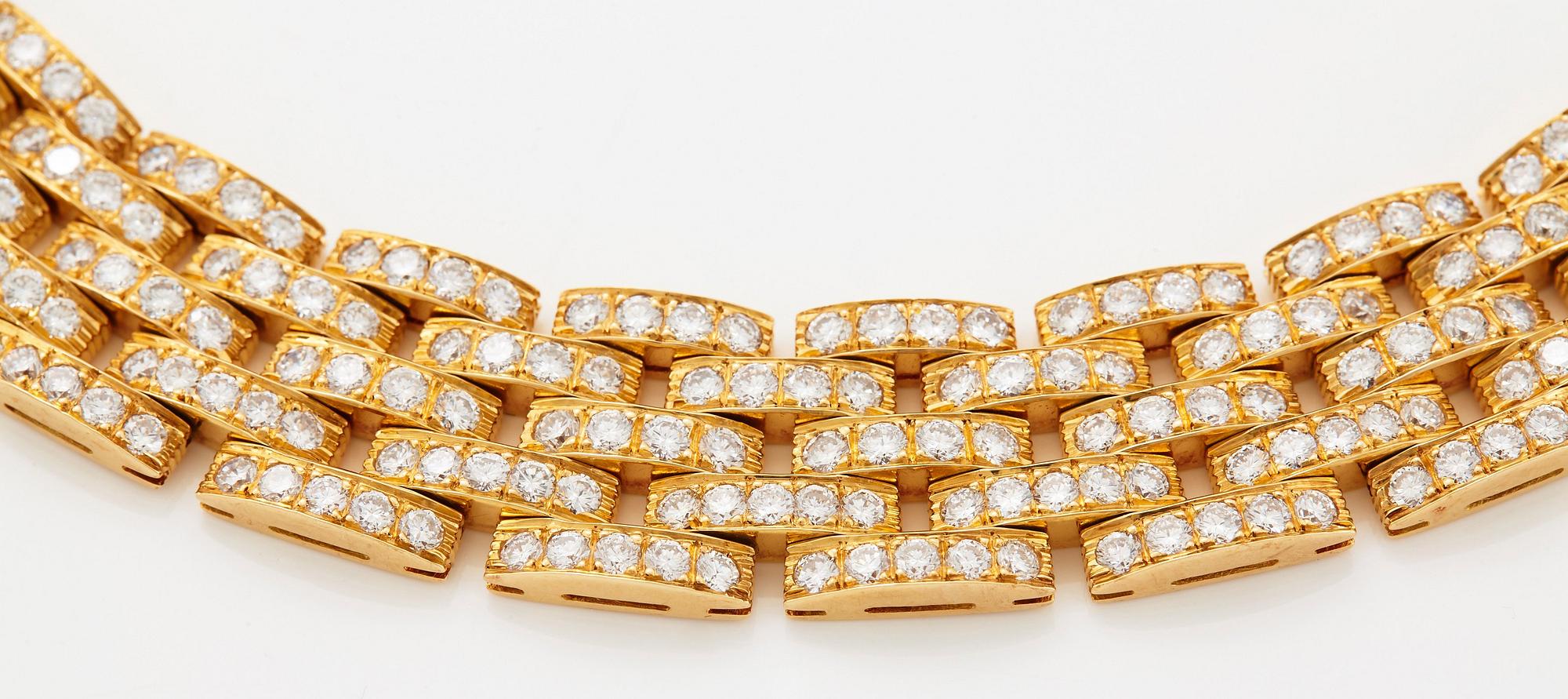 Cartier 'Maillon Panthère" collier.