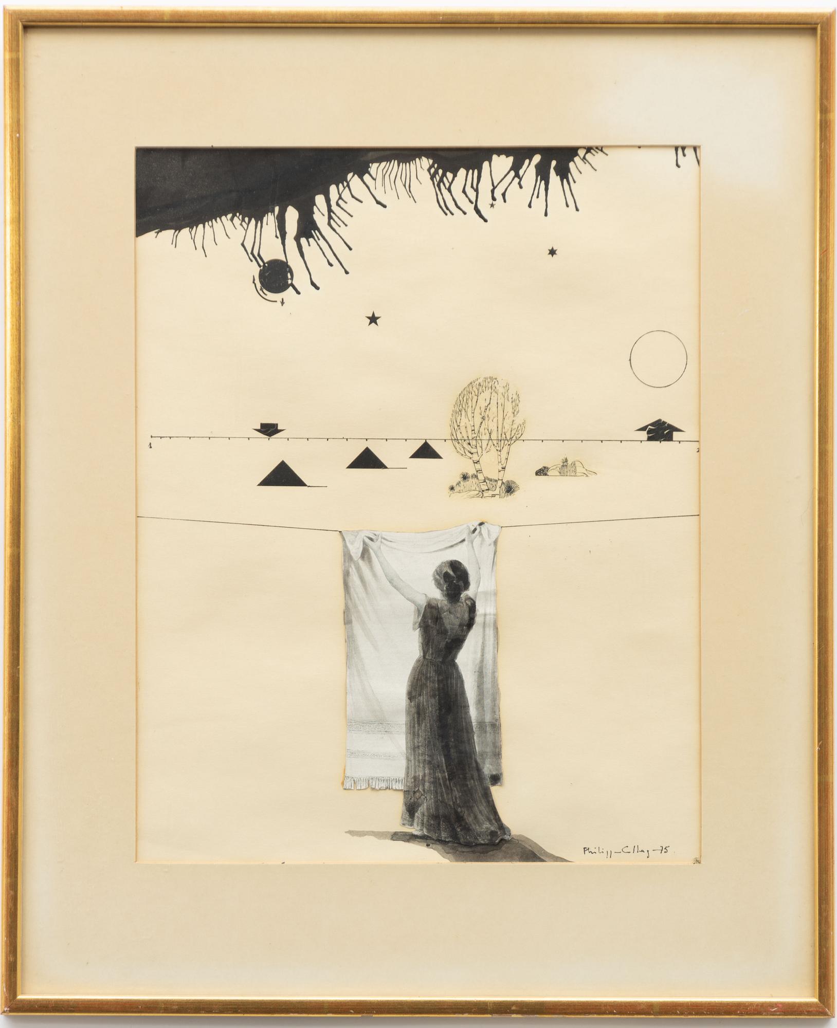 Philippe Collage, "L*Horizon menacé".