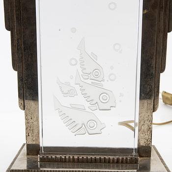 Table lamp, Art Deco early 20th century.