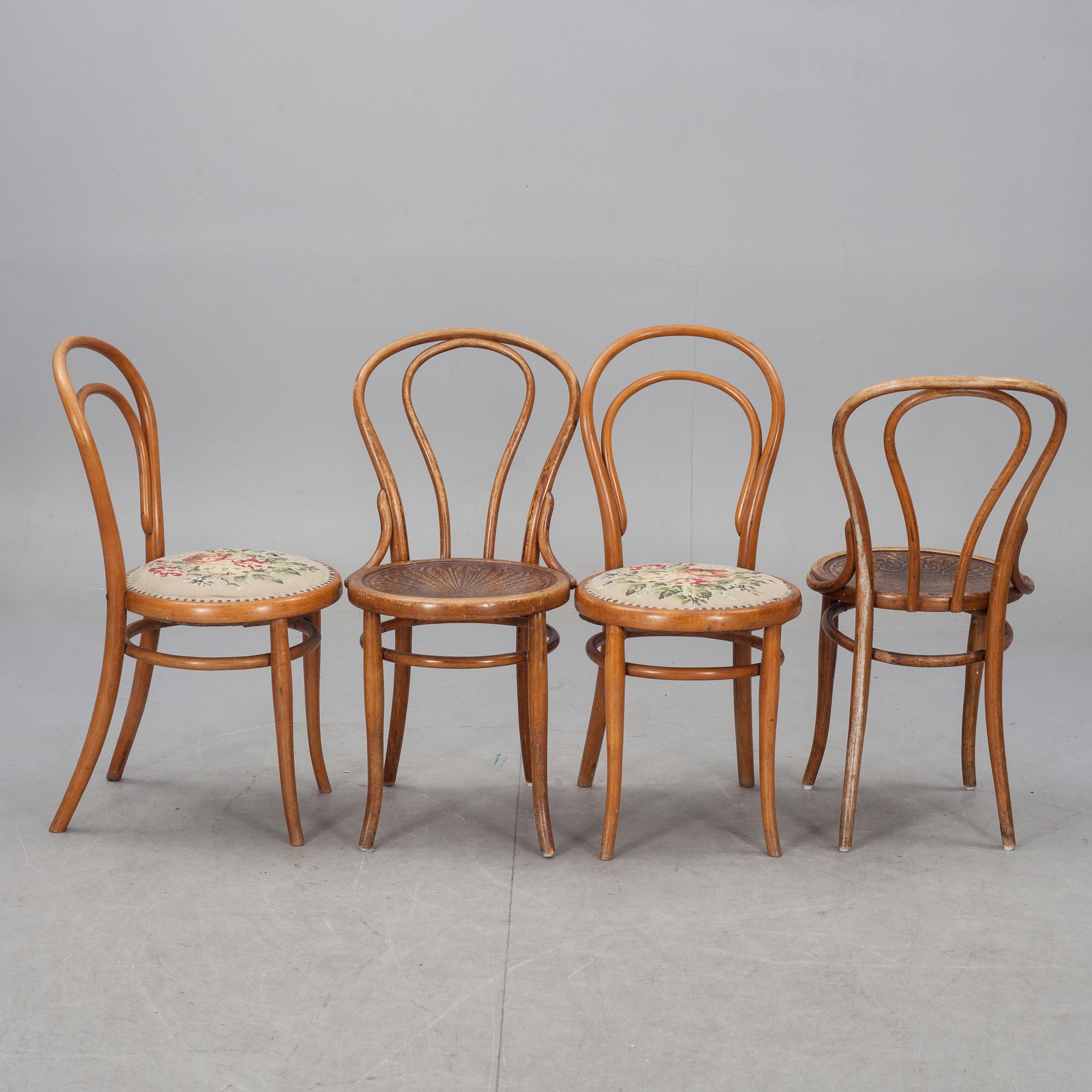 STOLAR, 2+2 st, bl a Jacob och Josef Kohn, Wien, 1900-talets första hälft.