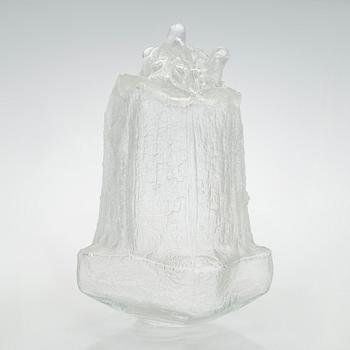 Timo Sarpaneva, a 'Ahtojää' (Pack ice) sculpture signed Timo Sarpaneva Iittala 1967.