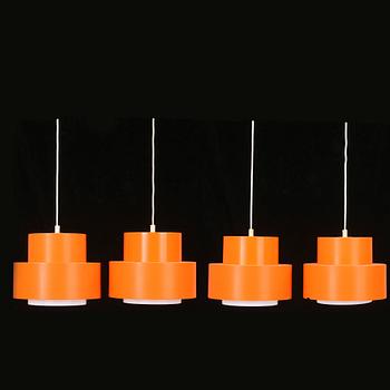 TAKLAMPOR, 4 st, Uno & Östen Christiansson för Luxus, 1900-talets andra hälft.