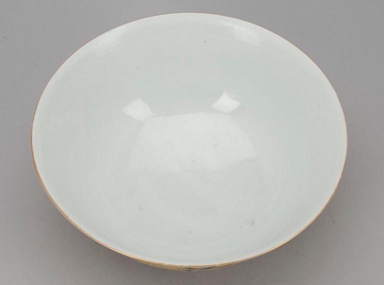 SKÅL, Kina, porslin, Guang Xu 1875-1908.