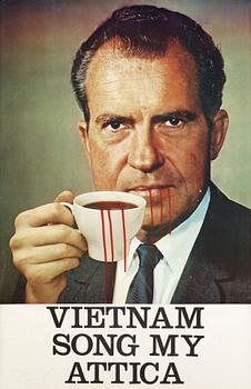 296. Kjartan Slettemark, Nixon Visions - Vietnam, Song My, Attica.