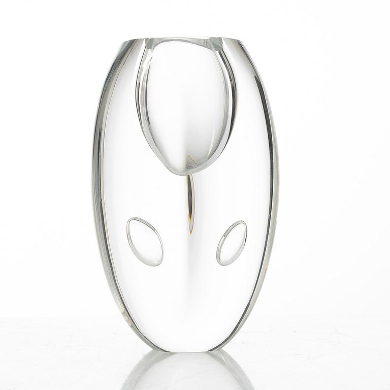 Timo Sarpaneva, glasskulptur, "Claritas" signerad Timo Sarpaneva Iittala 1984 C1767.