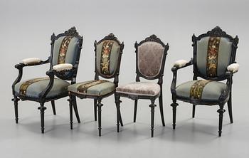 STOLAR, 8+2, Louis VXI- stil, 1800-talets slut.