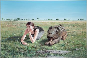 Per Ivar Lindekrantz, PER-IVAR LINDEKRANTZ, oil on canvas, signed and dated 2013 on verso.
