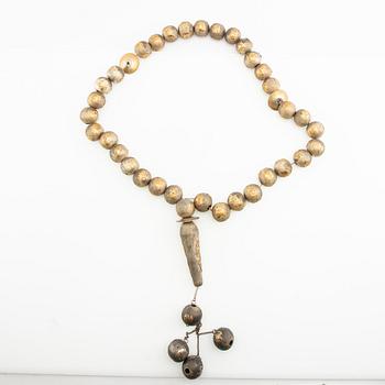 Necklace/rosary beads, 20th century.
