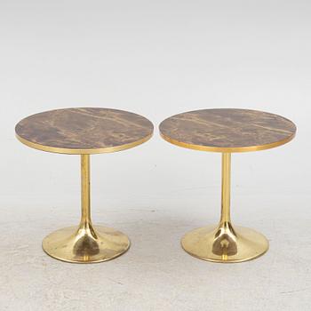 Side tables, a pair, Johansson Design, 1970s.