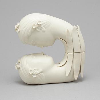 A 'Narcissus' parian figurine by Stig Lindberg.
