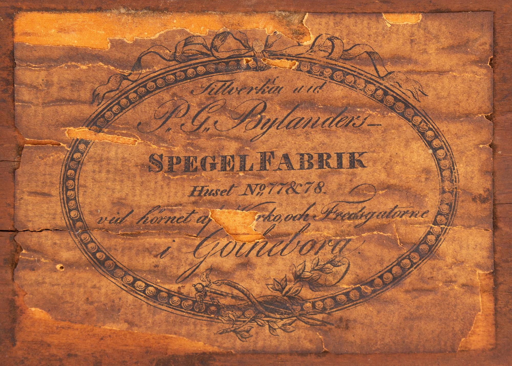 A first half of the 19th century mirror.