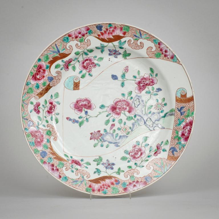 FAT, porslin, Kina, Qianlong, 1700-tal.