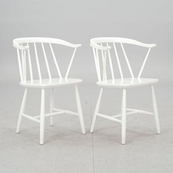 STOLAR, ett par, Nesto, Nässjö stolfabrik, 1900-talets andra hälft.