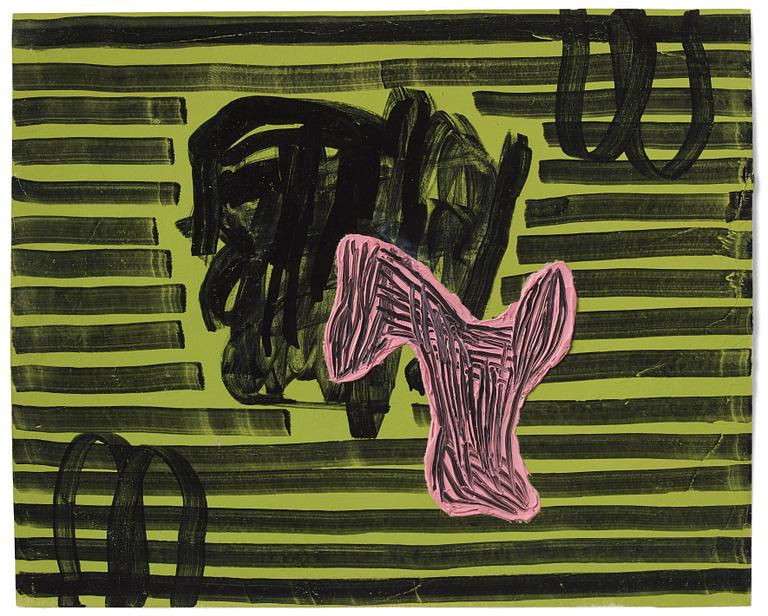 Jonathan Lasker, "Untitled, Studie".