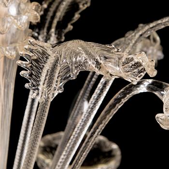 A mid-20th Century Murano glass chandelier.